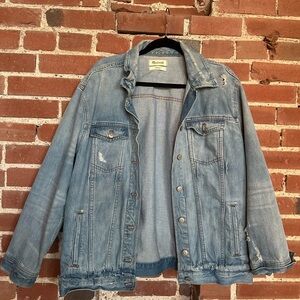 Distressed Denim Madewell Jacket